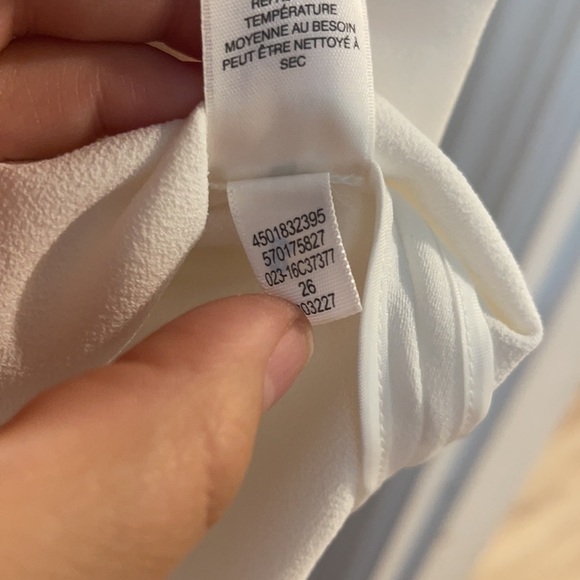 Chico's White Blazer Eyelet - Picture 8 of 10